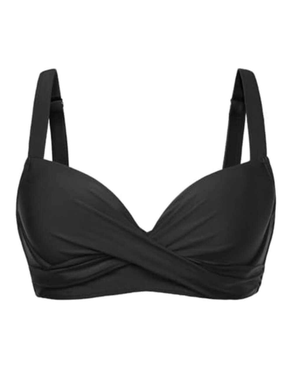 Women's Underwire Push Up Bikini Top Padded Swim Top